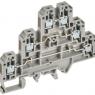 Колодка клеммная CTS-ML 3 ур. 2.5кв.мм сер. IEK YCT13-00-3-K03-002