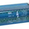 Шина на DIN-рейку в корпусе (кросс-модуль) ШНК 2х15 L+PEN IEK YND10-2-15-125